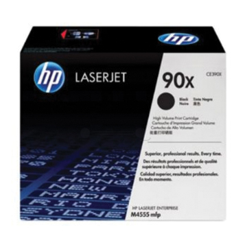 HP toner 90X, 24 000 pages, OEM CE390X, noir