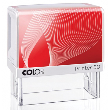 Colop stempel met voucher systeem Printer Printer 50, max. 7 regels, voor Nederland, ft 69 x 30 mm