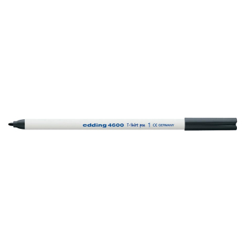 Edding textielstift 4600 zwart