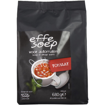 Effe Soep vending, tomaat, 140 ml, zak van 40 porties