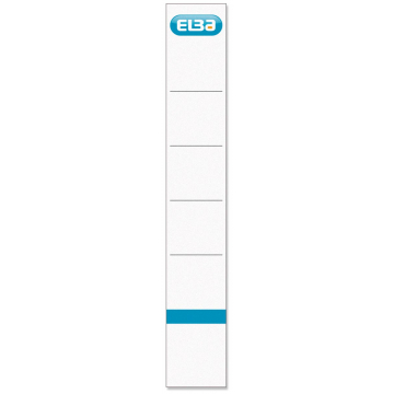 Elba étiquettes, ft 19x3,4 cm, blanc, 10 pcs