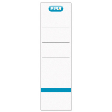 Elba étiquettes, ft 19x5,9 cm, blanc, 10 pcs