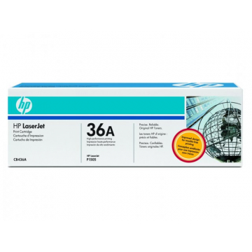 HP tonercartridge CB-436A black