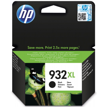 HP cartouche d'encre 932XL, 1.000 pages, OEM CN053AE, noir