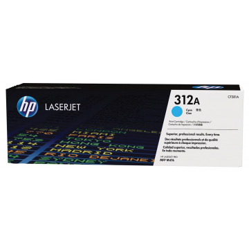 HP toner 312A, 2 700 pages, OEM CF381A, cyan