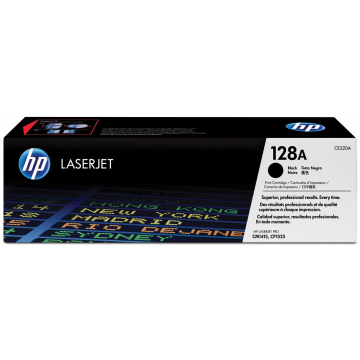 HP toner 128A, 2000 pages, OEM CE320A, noir