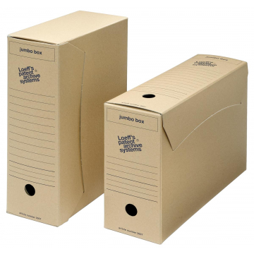 Loeff's gemeentearchiefdoos Jumbo box 370x255x115 mm Pak van 25 stuks