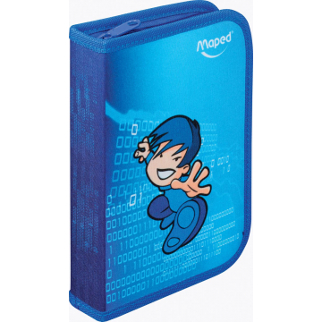 Maped trousse 1 pli karaté sous blister