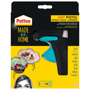 Pattex Made At Home pistolet à colle sous blister