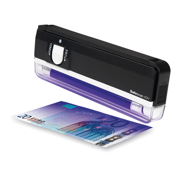 Safescan détecteur de faux billets 40H, avec détection UV des contrefaçons