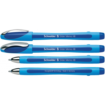 Schneider Balpen Slider Memo XB blauw