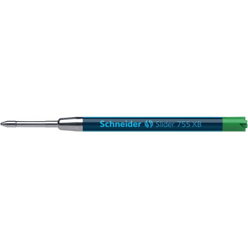 Schneider recharge stylo bille Slider 755 XB, vert