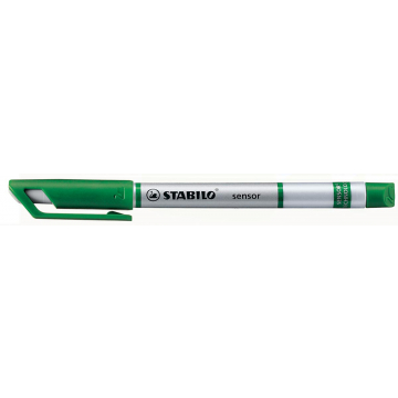 Stabilo fineliner Sensor (serie 187 - 189) groen