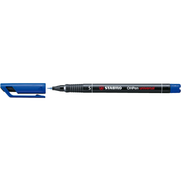 Stabilo OHP-marker OHPen Universal Permanent blauw, superfijn 0,4 mm
