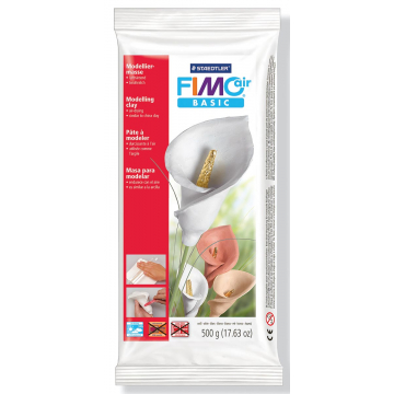 Staedtler Pâte à modeler Fimo Air blanc, paquet de 500 g