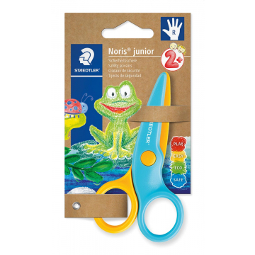 Staedtler Noris Junior peuterschaar, rechtshandig, geel/blauw