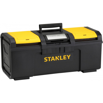Stanley gereedschapskoffer 24 duim met automatische vergrendeling, geel/zwart