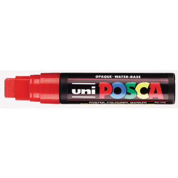 uni-ball Paint Marker op waterbasis Posca PC-17K rood
