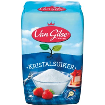 Van Gilse kristalsuiker, pak van 1 kg