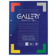 Gallery bloc de cours quadrillé 5 mm, papier de 80 g/m²