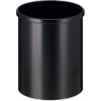 Eko poubelle en métal, contenu 15 L, noir