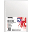 OFFICE products pochette perforée, ft A4, 60 microns, lisse, paquet de 100 pièces