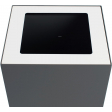 V-Part couvercle pour poubelle modulaire 85 l et 90 l, blanc