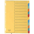 Esselte intercalaires 12 onglets, carton de 220 g/m²