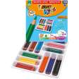 Feutre couleurs BIC Kids ECOlutions Visa XL assorti boîte scolaire 144 pièces