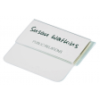 Badge Durable met insteektong 40x75mm
