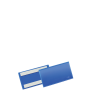 Documenthoes Durable zelfklevend 150x67mm blauw
