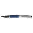 Rollerpen Waterman Expert metallic Blue CT fijn