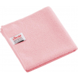 Vileda Professional r-MicroTuff Base chiffon en microfibre, paquet de 5 pièces, rouge