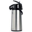 Thermos pichet isothermique avec pompe 2,2 litre, inox