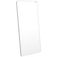 Nobo Move & Meet panneau, tableau blanc, 90 x 180 cm, avec cadre gris
