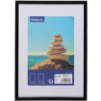 MAULart cadre-photo, cadre en plastique, ft 15 x 21 cm, noir