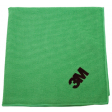 3M chiffon en microfibres, vert, paquet de 10 pièces