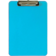 MAUL Porte-bloc plastique Neon A4 portrait, bleu transparent