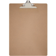 Maul Porte-bloc Classic, en isorel bois, A3 portrait, brun