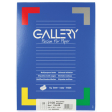 Gallery étiquettes blanches ft 66 x 38,1 mm (l x h), coins arrondis, 21 par feuille
