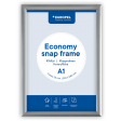 Europel cadre à clapets Economy, liste 25 mm, ft A1, argent