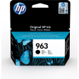HP cartouche d'encre 963, 1.000 pages, OEM 3JA26AE, noir