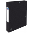 Elba boîte de classement Oxford Top File+ dos de 4 cm, noir