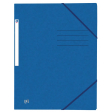 Oxford Top File+ chemise avec élastiques en carton, ft A4, bleu