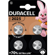 Duracell piles bouton Specialty Electronics CR2025, blister 4 pièces