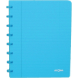 Atoma Trendy cahier, ft A5, 144 pages, ligné, transparant turkoois