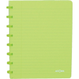 Atoma Trendy cahier, ft A5, 144 pages, commercieel quadrillé, transparant groen