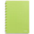 Atoma Trendy cahier, ft A4, 144 pages, quadrillé 5 mm, transparant groen