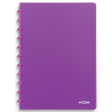 Atoma Trendy cahier, ft A4, 144 pages, quadrillé 5 mm, transparant paars