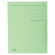 Exacompta chemise de classement Foldyne, ft 23,7 x 34,7 cm (pour ft folio), vert clair, boîte de 50 pi...